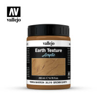 Vallejo Texture: Brown Earth (200ml)