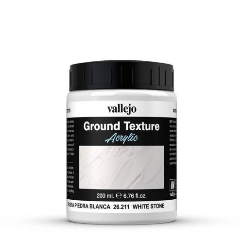 Vallejo: Ground Texture Acrylic - White Stone Paste