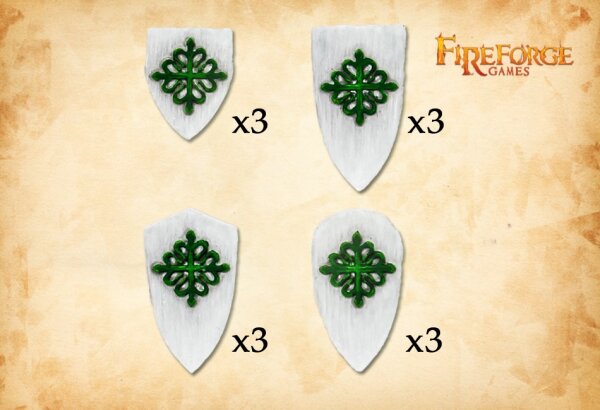 Deus Vult: Alcantara/Calatrava Order Shields