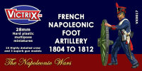 French Napoleonic Foot Artillery 1804-1812