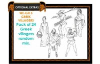 Greek Village & People Set (F17+GA9+GH5+RP9)