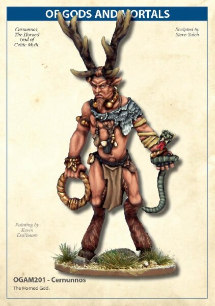 Of Gods & Mortals: Cernunnos - The Horned God of Celtic Mythology