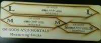 Of Gods and Mortals: Measuring Sticks