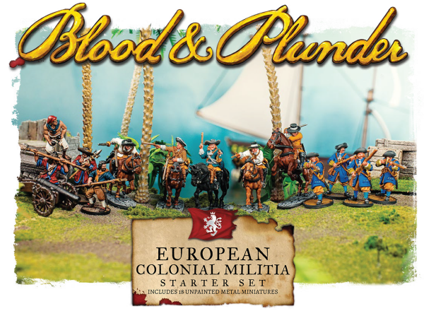 Blood & Plunder: European Colonial Militia Set