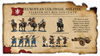Blood & Plunder: European Colonial Militia Set