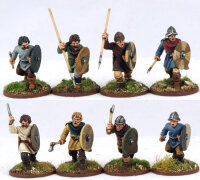 Carolingian: Warriors on Foot (x8)