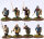 Carolingian: Warriors on Foot (x8)