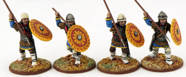 Byzantine Kontaratoi (Warriors with Spears) (x8)