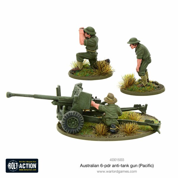 Australian 6-pdr Anti-Tank Gun (Pacific)