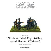 Napoleonic British Royal Artillery 5.5-inch Howitzer (Waterloo Campaign)