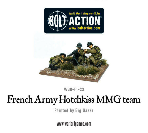 Early War French MMG Team