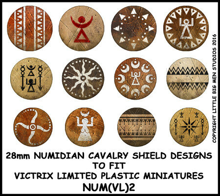 Numidian Cavalry Shield Design 2