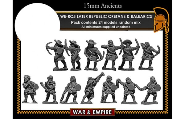 Roman: Later Republican - Caesar´s Legions: Cretans & Balearics