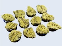 Temple Bases: 25mm Round (x5)
