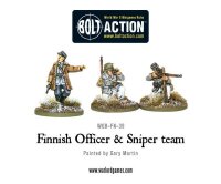 Finnish Officer & Sniper Team