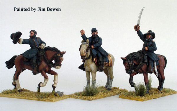 Union Generals Mounted