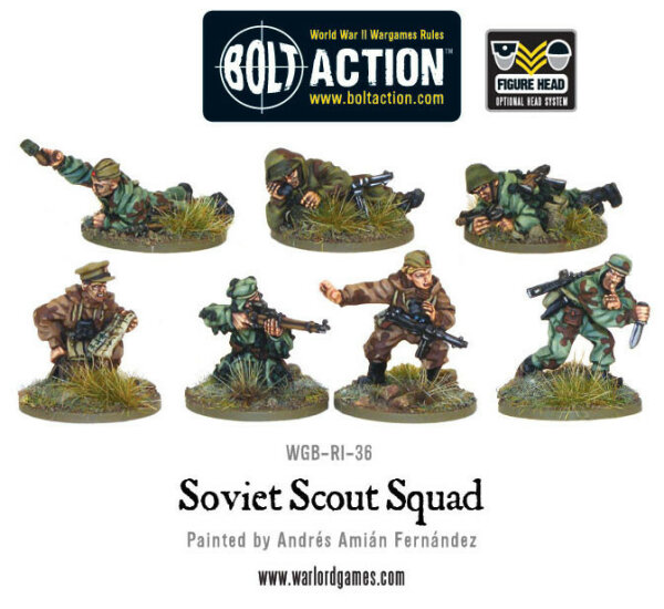 Soviet Army Scouts (x7)