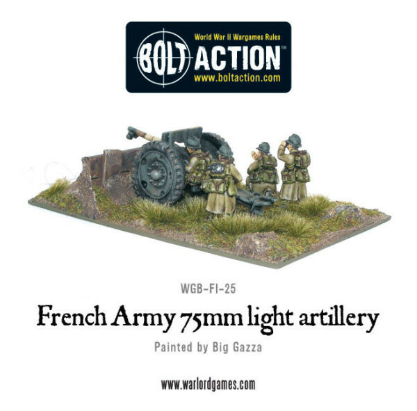 Early War French 75mm Gun