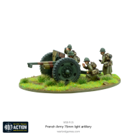 Early War French Army 75mm Artillery