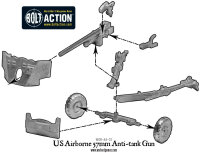 US Airborne 57mm ATG & Crew with Base