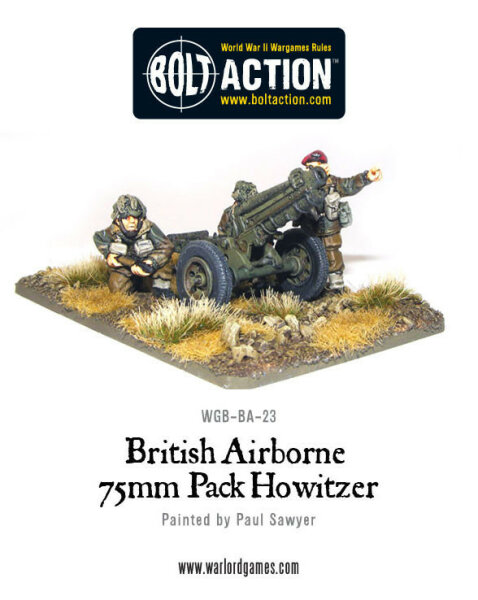 British Airborne 75mm Pack Howitzer