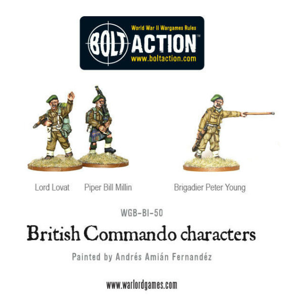 British Commando Characters