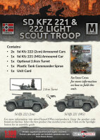 SdKfz 221 & 222 Light Scout Troop (MW/Ostfront)