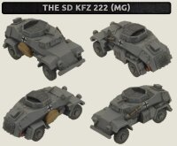 SdKfz 221 &amp; 222 Light Scout Troop (MW/Ostfront)