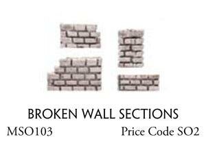 Broken Wall Sections