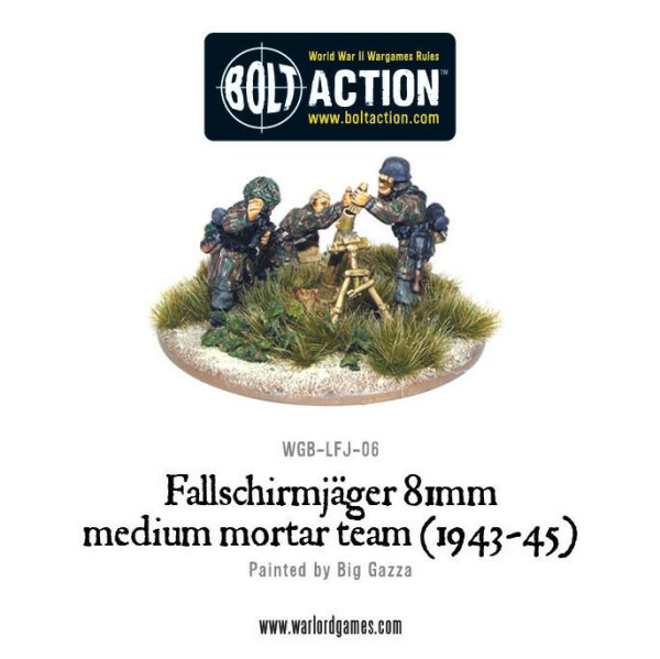 Fallschirmjäger 81mm Medium Mortar Team (1943-45)