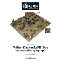 Waffen-SS 10.5cm leFH 18/40 Medium Artillery (1943-1945)