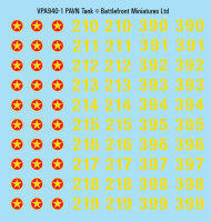 PAVN Decal Sheets