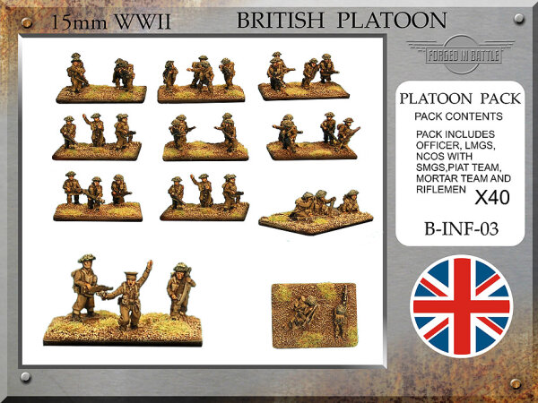 British Infantry Platoon