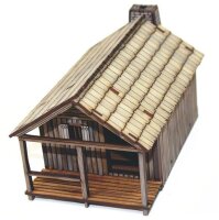 28mm New France Pioneers Cabin