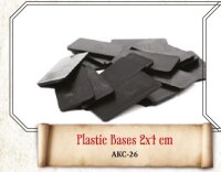 By Fire &amp; Sword: Plastic Bases 2cm x 4cm