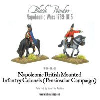 Mounted British Infantry Officers (Peninsular Campaign)