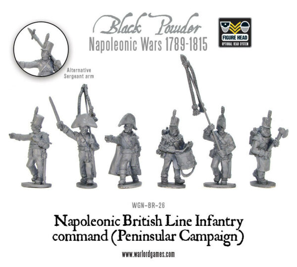 Napolenic British Line Infantry Command (Peninsular War)