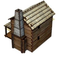 28mm New England Settler`s Loft Cabin