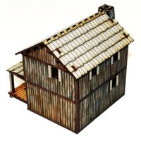 28mm New France Settler`s Loft Cabin