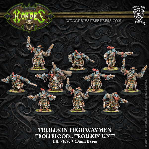 Trollblood Trollkin Highwaymen Trollkin Unit