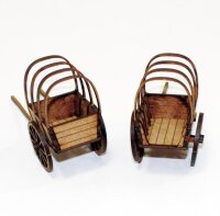 28mm 16th-17th Cent. Covered Baggage Cart