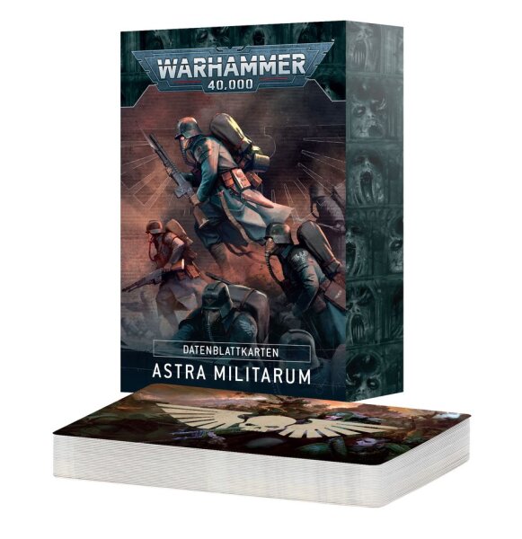 Warhammer 40,000: Datenblattkarten des Astra Militarum (German)