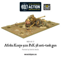 Afrika Korps 5cm PaK 38 Anti-tank Gun