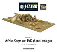 Afrika Korps 5cm PaK 38 Anti-tank Gun