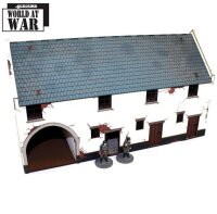 28mm Lofted Cow Shed with Gateway