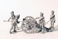 Foot Artillery loading 10 pdr Unicorn (1812 kiwers)