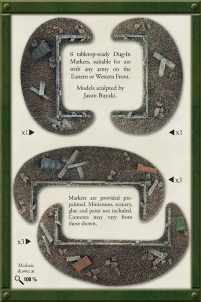 Entrenchments Dug-in Markers