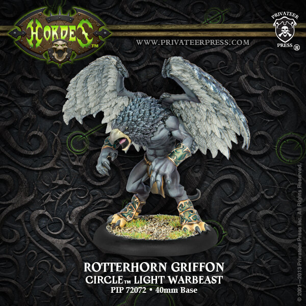 Circle Orboros Rotterhorn Griffon Light Warbeast