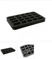 35mm Half-size Figure Foam Tray - 20 Conical Compartments