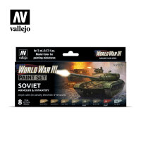 Vallejo: World War III Paint Set - WWIII Soviet Armour...